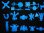 画像6: ゼルダの伝説パート2・全21種コンプ（未切り/青色） (6)