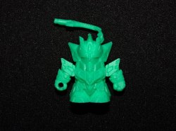 画像1: 月光騎士ネオガンダム・未切り（緑）「機甲神伝説/光の超機甲神」