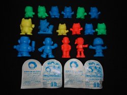 画像5: じゃりン子チエ・消しゴム17種セット