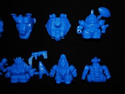 画像3: ガン消しマーク19・全10種フルコンプ（青色）