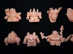 画像2: ガン消しマーク19・全10種フルコンプ（薄橙色）