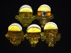 画像3:  かみつきばあちゃん・全5種フルコンプ（クリアイエロー）