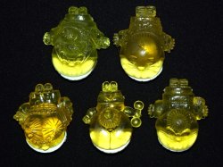 画像2:  かみつきばあちゃん・全5種フルコンプ（クリアイエロー）