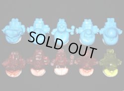 画像2:  かみつきばあちゃん・全5種フルコンプ（水色+クリア）