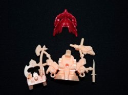 画像2: 翔破頑駄無・未切り（薄橙+赤プラ）