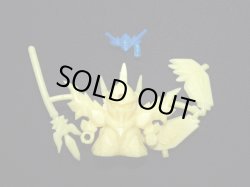 画像1: クリスタルゼラ・未切り（黄+青プラ）