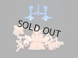 画像1: F90III-Yクラスターガンダム・未切り（薄橙+青プラ）