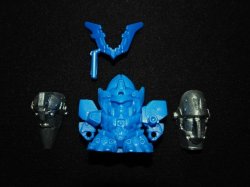 画像1: ガンダムメタルゾード・未切り（青+青プラ+ダイキャスト）