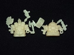 画像2: サザビー＆ギラ・ドーガ（未切り/限定蓄光版）