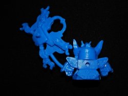 画像3: 阿修羅頑駄無・未切り（青）