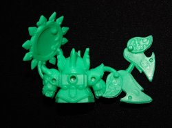 画像4: 地獄牙羅刹・未切り（緑）