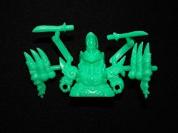 画像1: 地獄牙夜叉・未切り（緑）