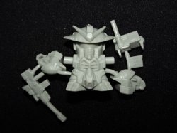 画像1: ブラックベレーガンダム・未切り（グレー）