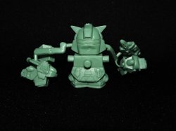 画像3: ガンダイバー・未切り（深緑）