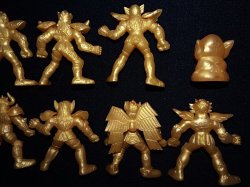 画像10: 聖闘士星矢消しゴム・8種セット（金色）