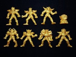 画像1: 聖闘士星矢消しゴム・8種セット（金色）