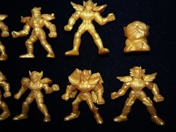 画像5: 聖闘士星矢消しゴム・8種セット（金色）