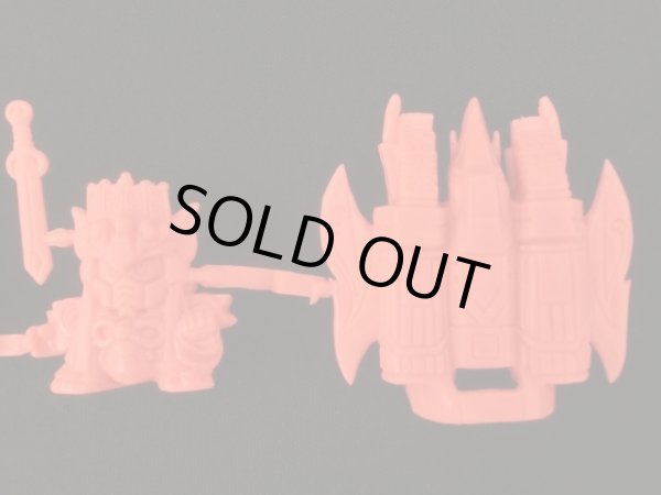 画像3: 頑駄無明王（武者迦桜羅付・橙色）未切り