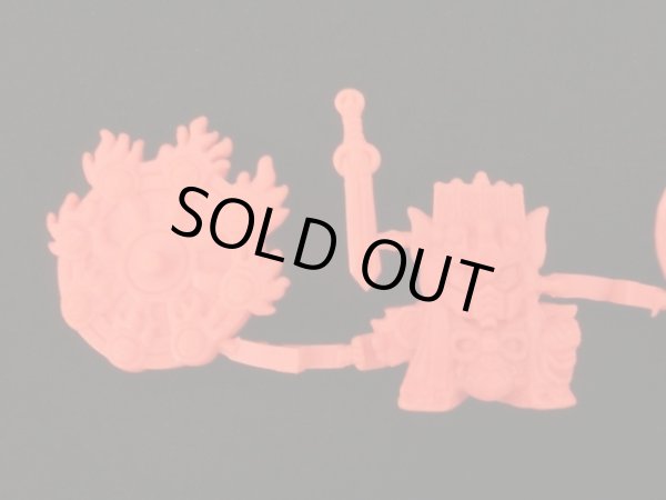 画像2: 頑駄無明王（武者迦桜羅付・橙色）未切り