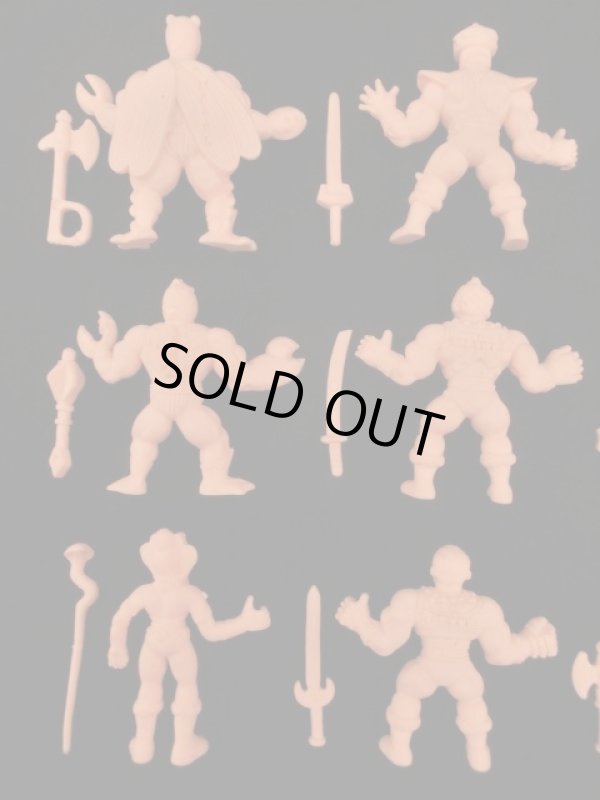 画像5: 未発売マスターズオブザユニバース・ヒーマンの闘い消し全12種フルコンプ