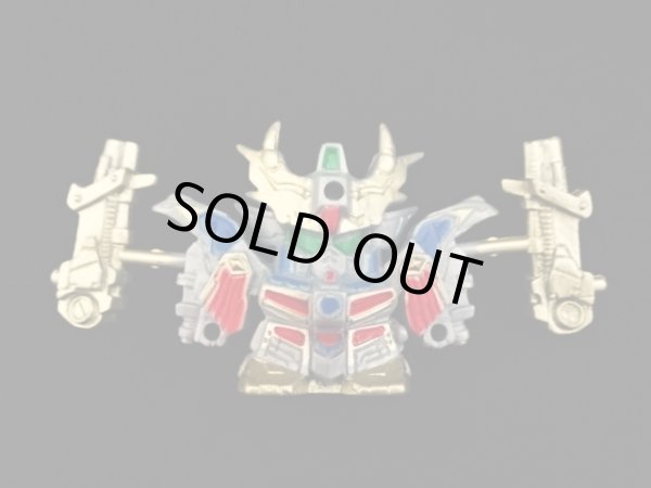 特大彩色　四代目大将軍　銀　金砲ver. ガン消し 特大彩色 四代目大将軍・未切り（銀） - ゼウスの森