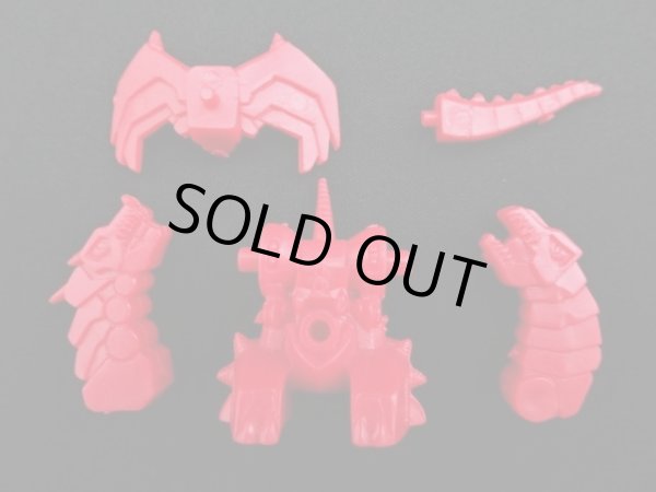 画像11: ガンマドラゴン・赤色（アルフドラゴン+ベータドラゴン）