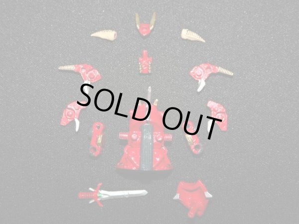 画像10: 機竜士レッドランダー・パーツ完備（個人塗装品）