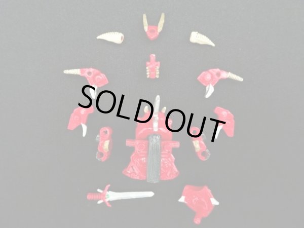 画像9: 機竜士レッドランダー・パーツ完備（個人塗装品）