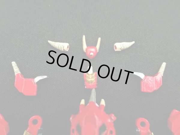 画像7: 機竜士レッドランダー・パーツ完備（個人塗装品）