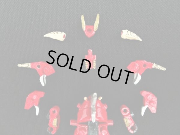 画像11: 機竜士レッドランダー・パーツ完備（個人塗装品）