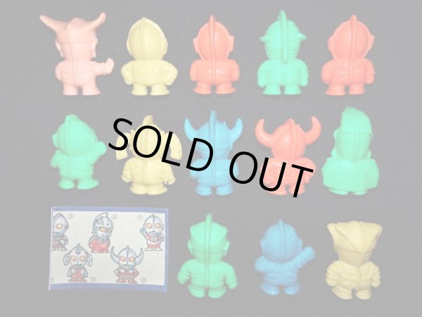 画像5: ウルトラマン消し・ウルトラマン13種コンプ