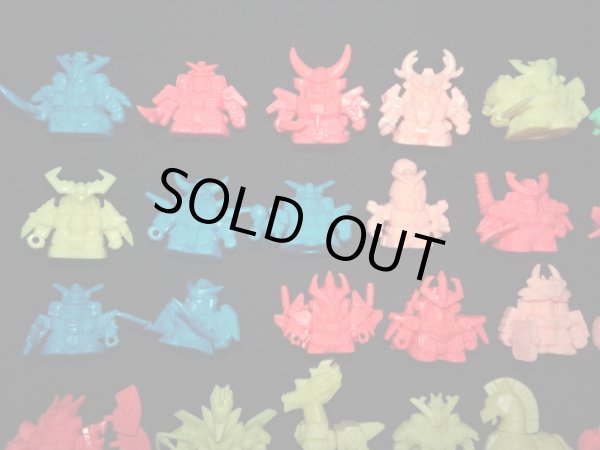 画像2: ガン消し・武者系等まとめセット（武器パーツ完備）