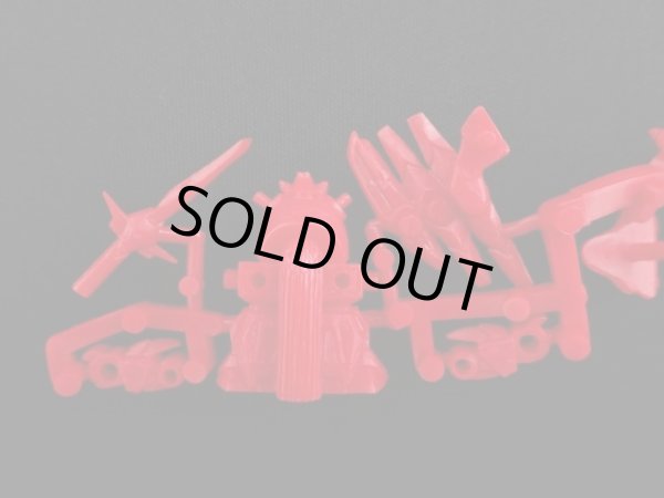 画像5: 機竜士スパークランダー・未切り（赤）「竜の守護神マーク1」