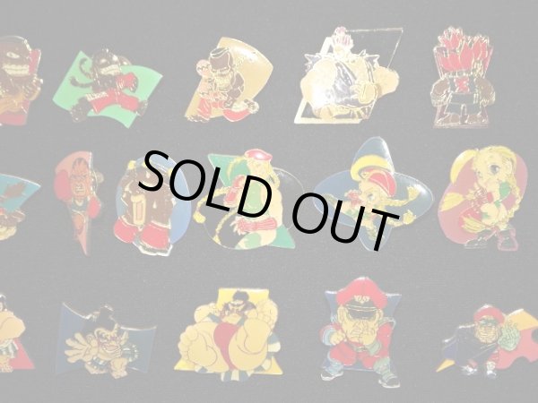 画像3: ストリートファイター・ピンバッジ33種セット