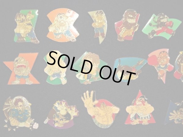 画像2: ストリートファイター・ピンバッジ33種セット