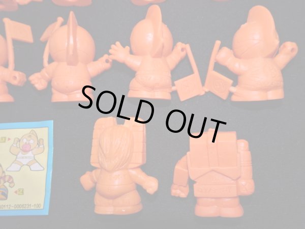 画像8: ＳＤキン消しパート2・全12種フルコンプ（未切り/橙色）