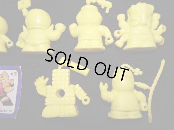 画像8: ＳＤキン消しパート1・全12種フルコンプ（未切り/黄色）