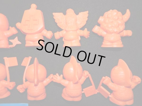 画像7: ＳＤキン消しパート2・全12種フルコンプ（未切り/橙色）