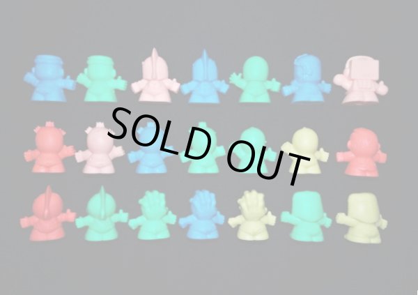 画像8: SDキン肉マン パート7・武器なし21種セット（SDキン消し）