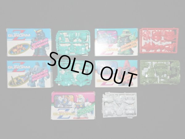 画像2: 森永キャラメル ディフォルメガンダム・5種セット（箱付・未組立）