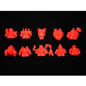 画像: ガン消しマーク19・全10種フルコンプ（橙色）
