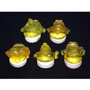 画像: かみつきばあちゃん・全5種フルコンプ(クリアイエロー)