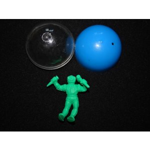 画像: 募集超人 ワラ人形（緑）