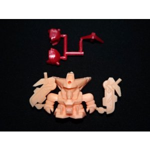 画像: マスターガンダム・未切り（薄橙+赤プラ）