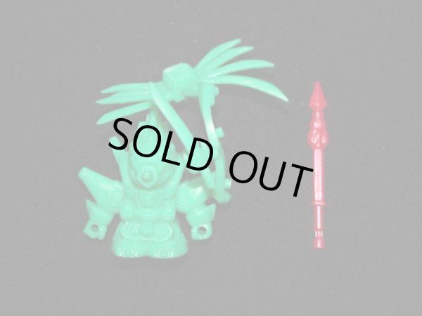 画像1: 千生鬼羅阿・未切り（緑+赤プラ）