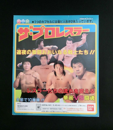 画像: ザ・プロレスラー消し・肌色フルコンプ（台紙付）