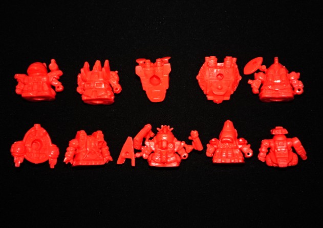 画像4: ガン消しマーク19・全10種フルコンプ（橙色）