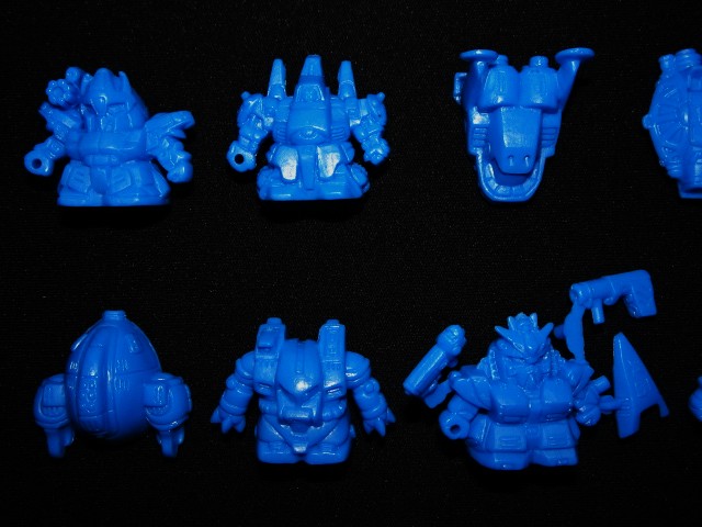 ガン消しマーク19・全10種フルコンプ（青色） - ゼウスの森
