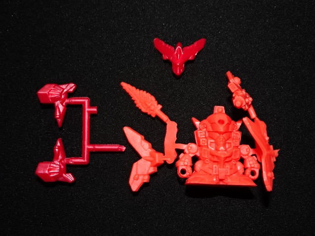 画像1: ゼクターガンダム・未切り（橙+赤プラ）