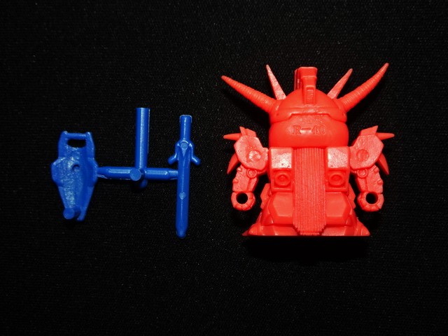 画像2: 星勇士アースランダー・未切り（橙+青プラ）